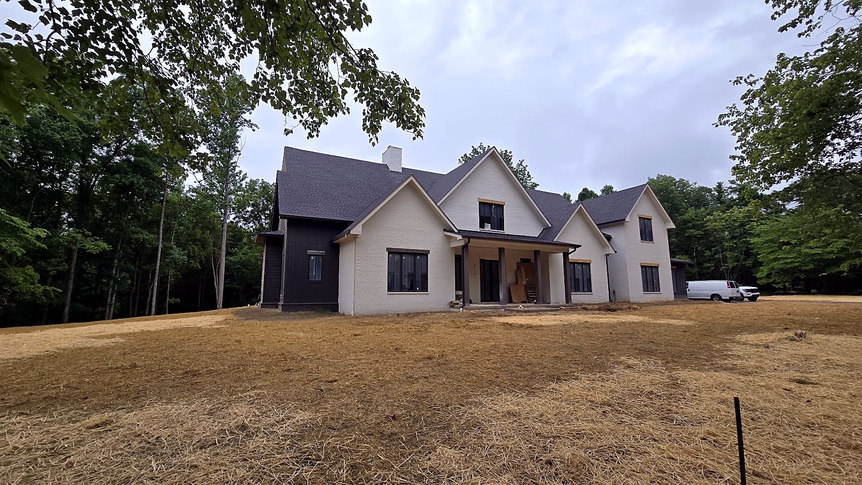 Custom home front elevation — Franklin, TN