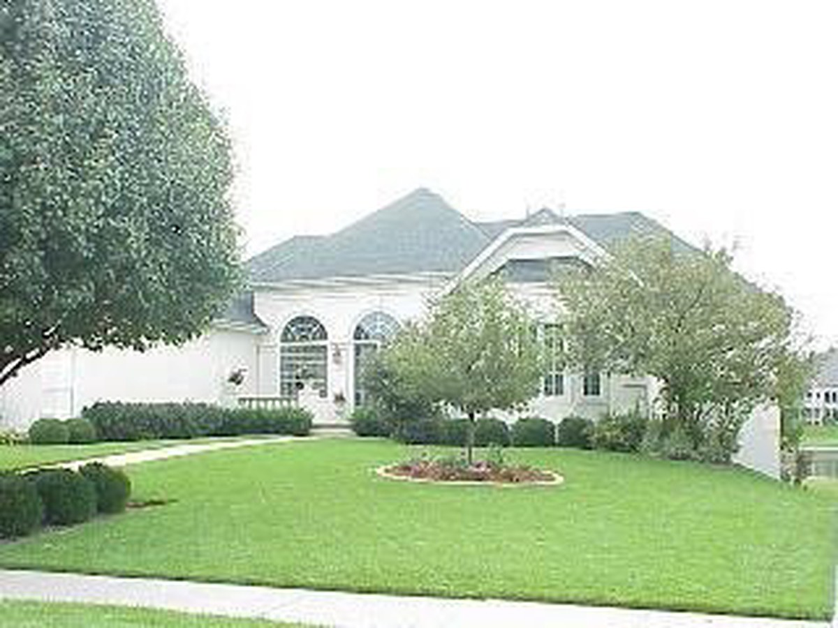 Longwood before renovation — original dated front elevation